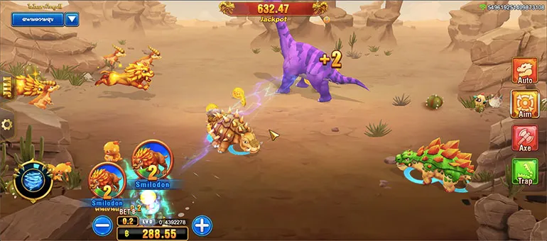 ตัวอย่างเกมยิงไดโนเสาร์ Dinosaur Tycoon II