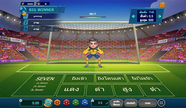 ตัวอย่าง ห้องสำหรับเล่นพนันเริ่มต้น