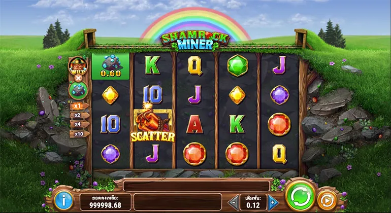 ตัวอย่างเกม Shamrock Miner
