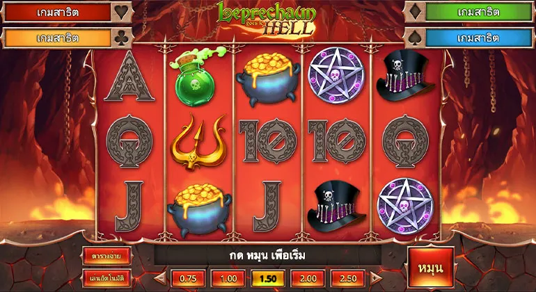 ตัวอย่างเกม Leprechaun goes to Hell