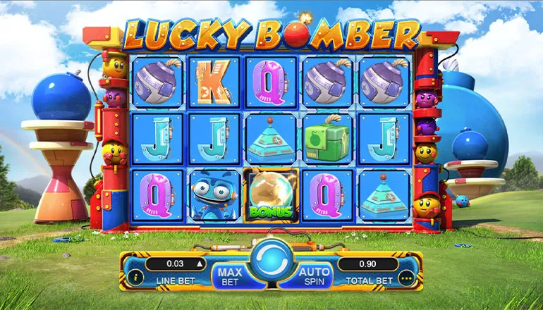 ตัวอย่างเกม Lucky Bomber