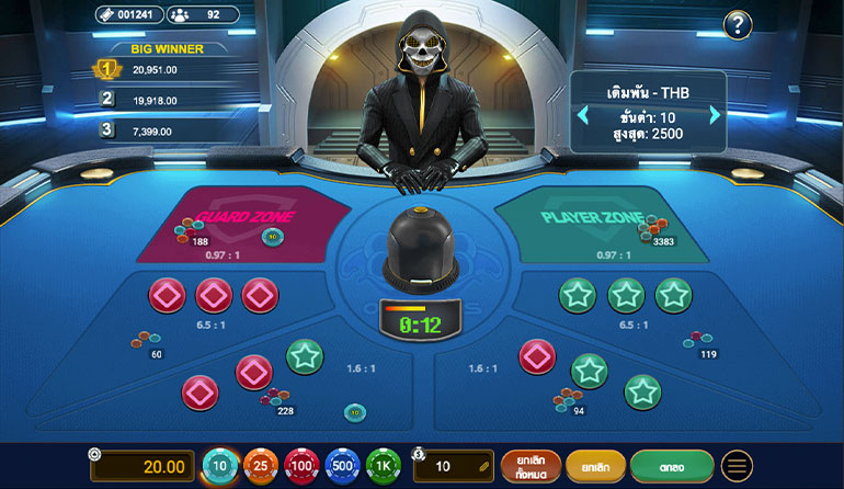 ตัวอย่างการเล่นพนัน