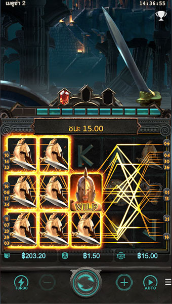 ตัวอย่างการชนะสล็อตในรูปแบบธรรมดา