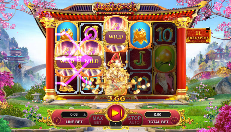 ตัวอย่างการชนะสล็อตในโบนัสฟรีสปิน