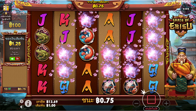 ตัวอย่างการชนะสล็อตในรูปแบบอัตโนมัติ