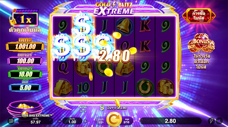 ตัวอย่างการชนะสล็อตในรูปแบบอัตโนมัติ