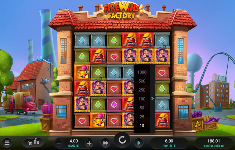 ตัวอย่างการกำหนดรอบสำหรับเล่นสล็อตในรูปแบบอัตโนมัติ