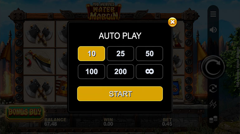 ตัวอย่างการกำหนดรอบสำหรับเล่นสล็อตในรูปแบบอัตโนมัติ