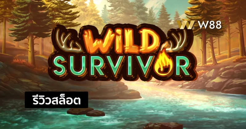 รีวิวสล็อต Wild Survivor สล็อตเวอร์ชั่นใหม่ล่าสุด จากค่าย PLAY’N GO