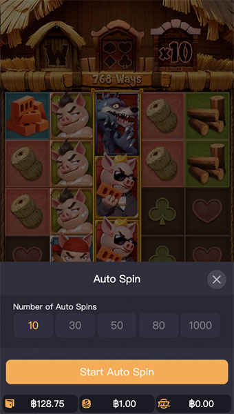 ตัวอย่างรายละเอียดการกำหนดรอบสำหรับเล่นสล็อตในรูปแบบอัตโนมัติ