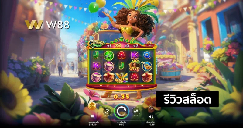 รีวิวสล็อต Carnaval Fiesta สล็อตใหม่จากค่าย Microgaming ที่คุณต้องลอง