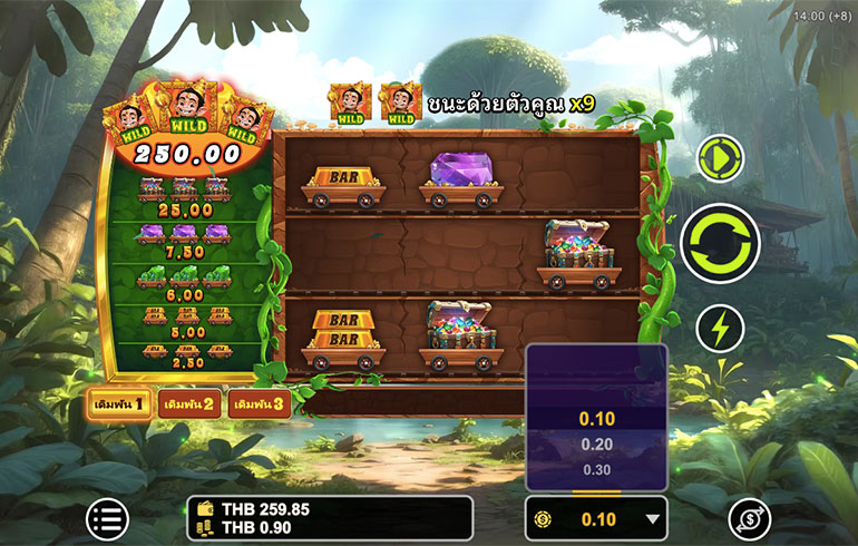 ขั้นตอนการกำหนดเรทราคาในการเล่นสล็อต