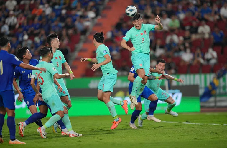 จีนเจอกับไทยในรอบคัดเลือกรอบที่ 2