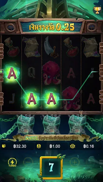 ตัวอย่างการชนะสล็อต Dead Man’s Riches แบบอัตโนมัติ