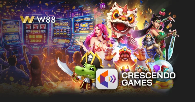 Crescendo Games คือ? ผู้ให้บริการเกมออนไลน์มาใหม่ที่เว็บ W88